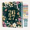 2026–27 Academic Hard Cover Planner, 8.5" x 11" - Blooming Wildly